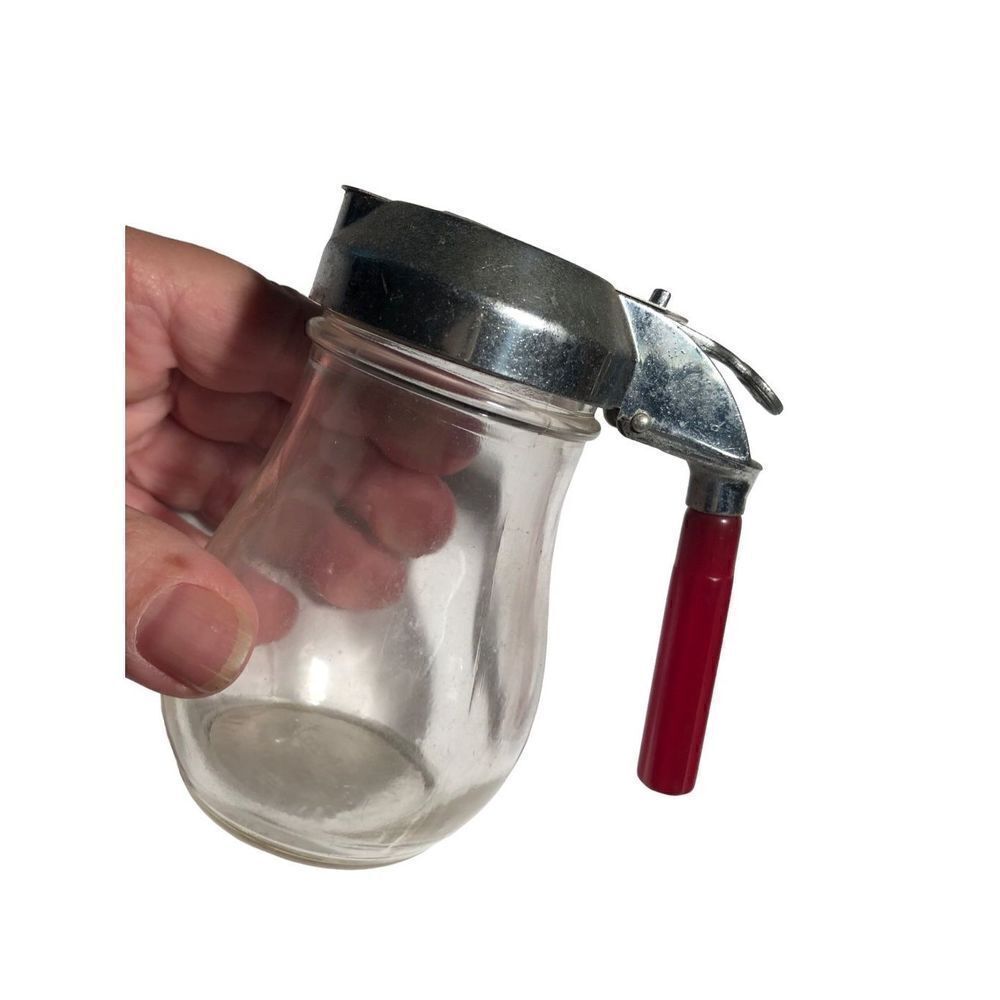 Vintage DuPont Syrup Pitcher Dispenser